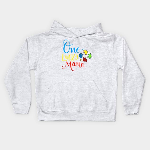 Autism mama Kids Hoodie by nicolecella98